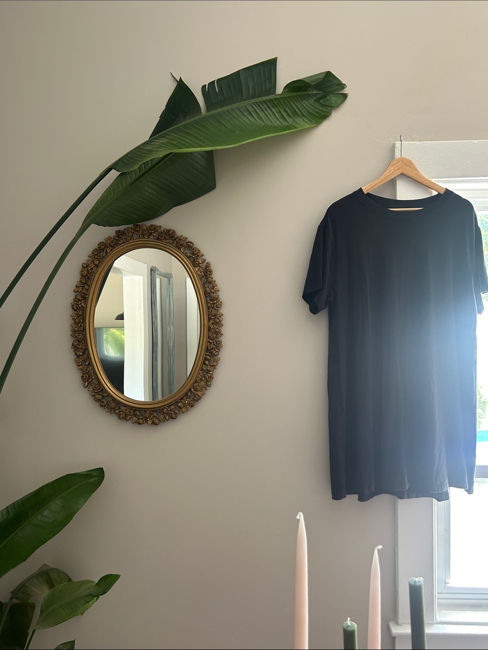 Lululemon Black Short-Sleeve T-Shirt Dress